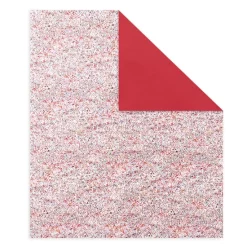 New 🛒 Anne De Solene Rendez-Vous Reversible Duvet Cover, Full/Queen Multicolor 🔔