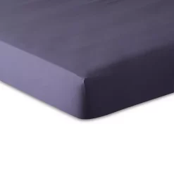 Hot Sale 🧨 Anne De Solene Palais Fitted Sheet, Queen Navy 😀